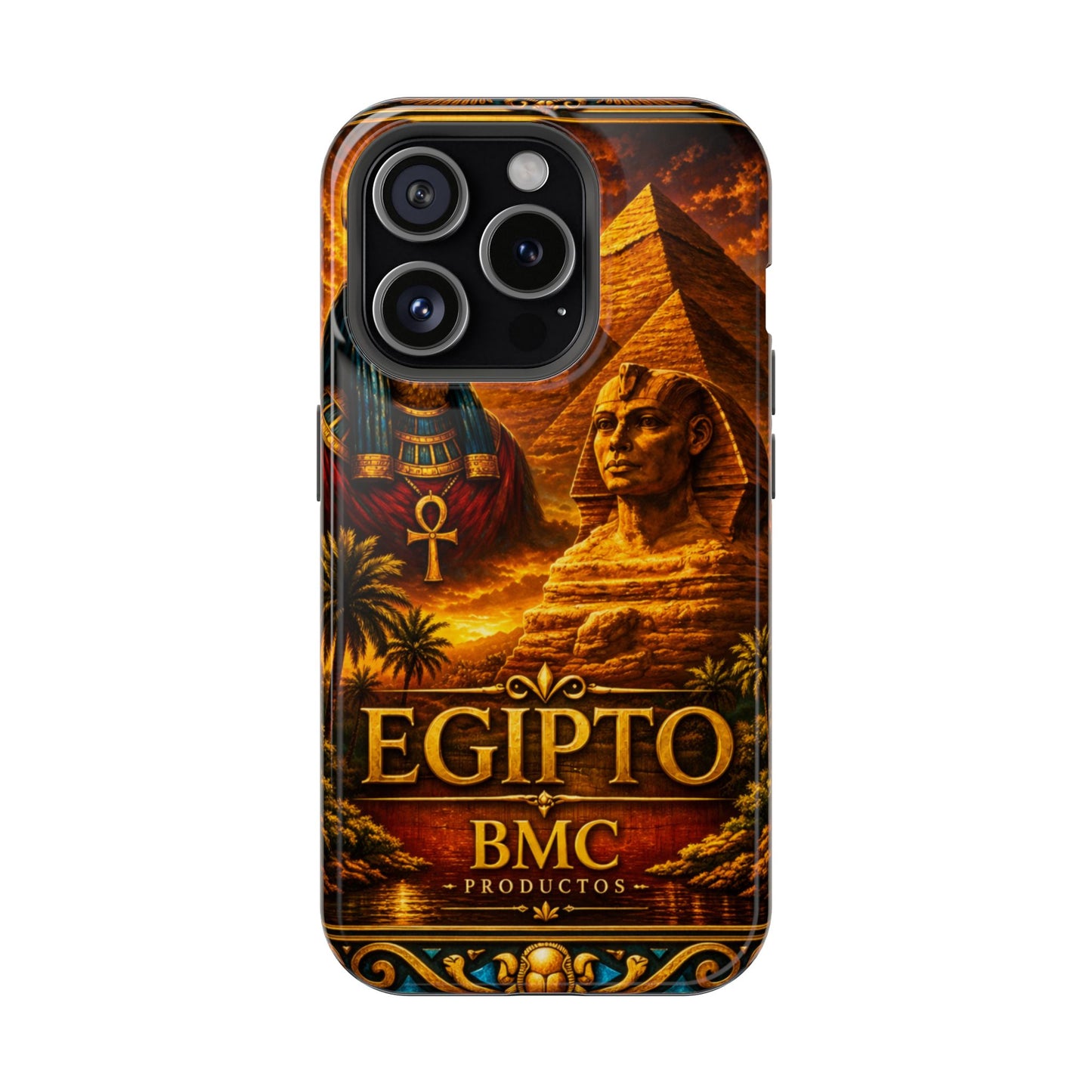 "Funda Magnética Reforzada Egipto Misterio Dorado del Nilo 🏺🌅🐫