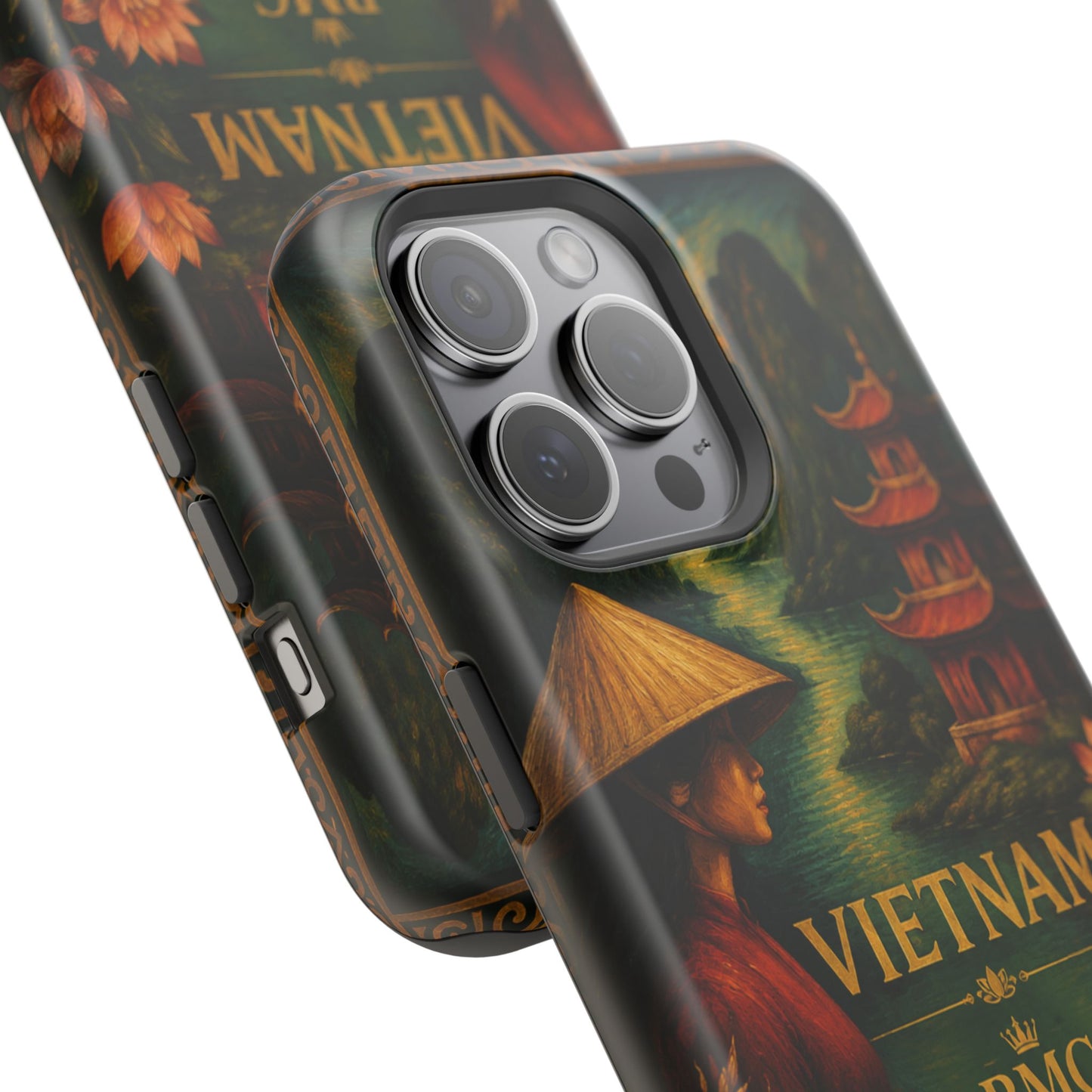 "Funda Magnética Reforzada Magnética Reforzada  Vietnam: Tradición, Naturaleza y Leyendas Ancestrales 🎋🏯🐉"