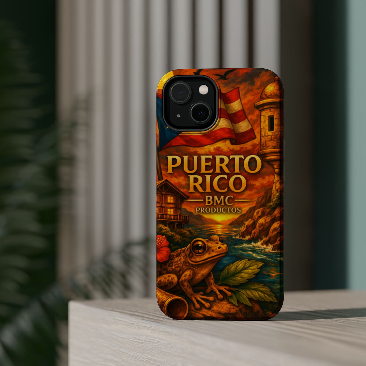 "Reinforced Magnetic Case Puerto Rico – Caribbean rhythm, soul, and color"