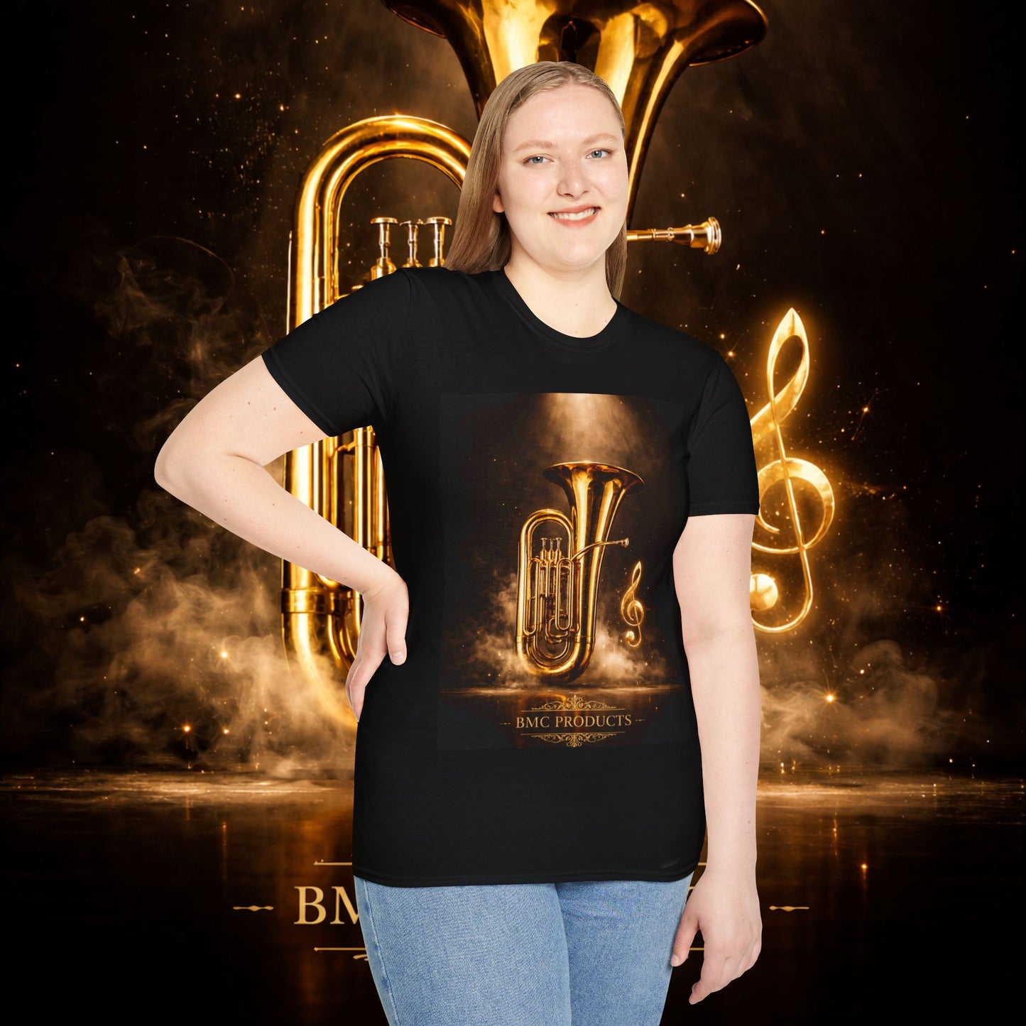 "Camiseta Tuba 🎺🔥 Cuando el alma suena, todo arde.”