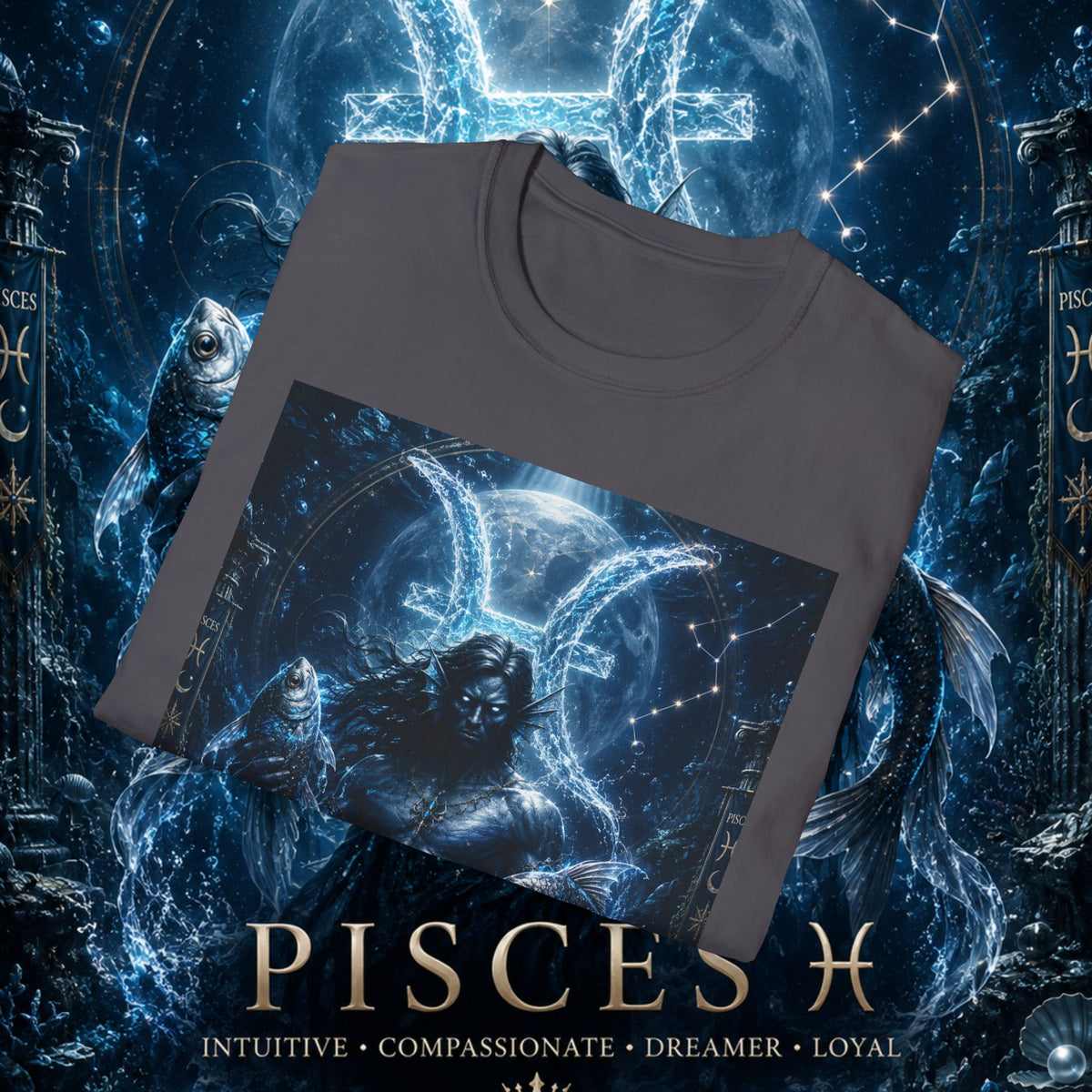 "Camiseta Piscis — El Guardián de las Profundidades"