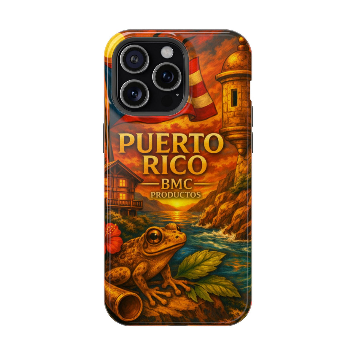 "Reinforced Magnetic Case Puerto Rico – Caribbean rhythm, soul, and color"