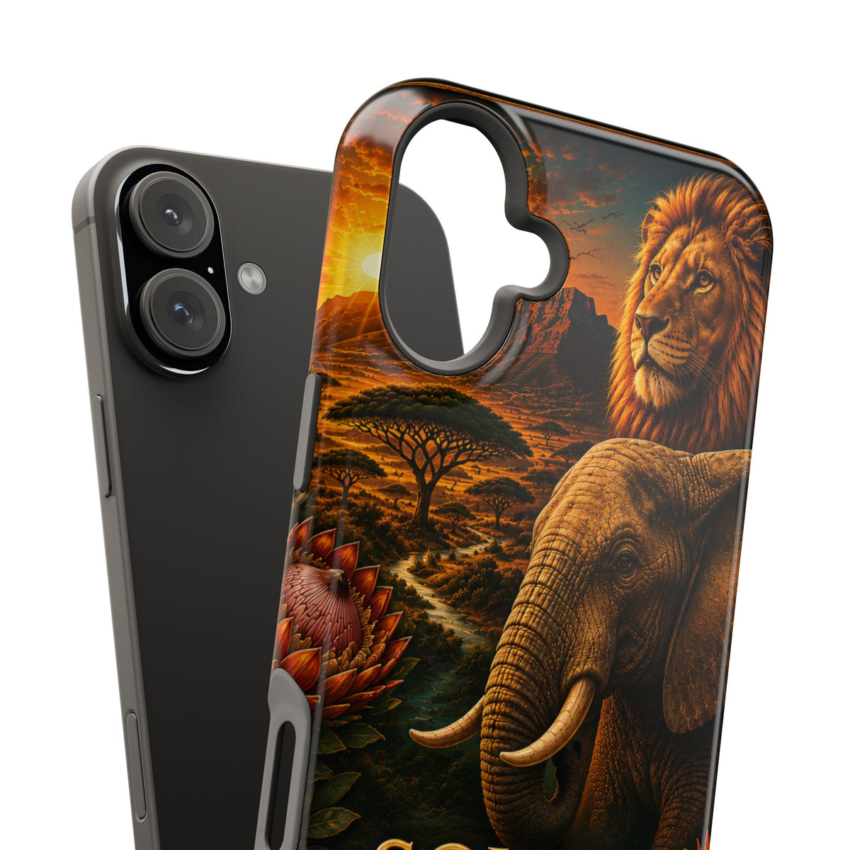 "Reinforced Magnetic Case South Africa 🌍 – A world of adventure and diversity"