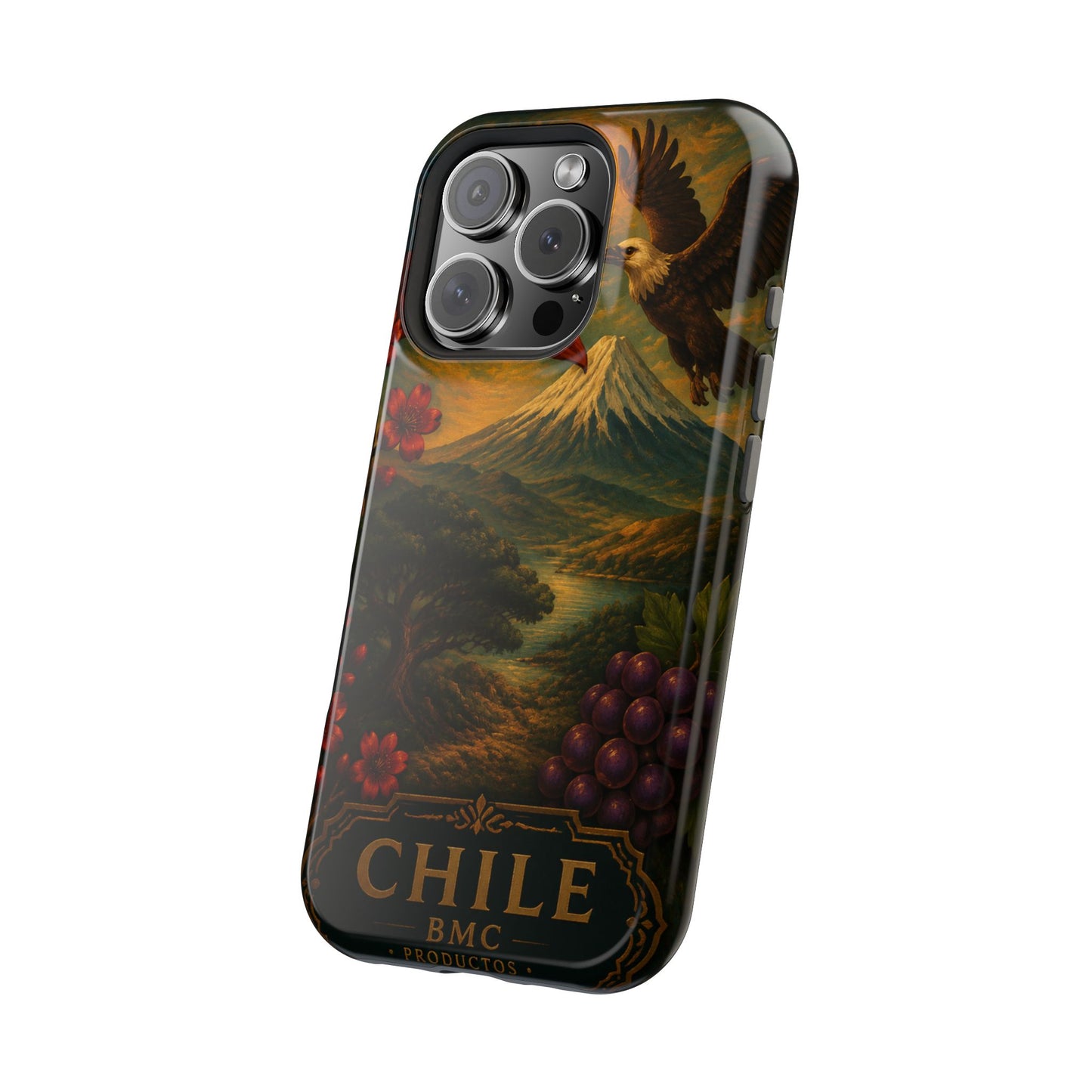 "Funda Magnética Reforzada Magnética Reforzada Chile: Naturaleza Indómita y Horizontes Eternos 🏔️🍇🏜️"