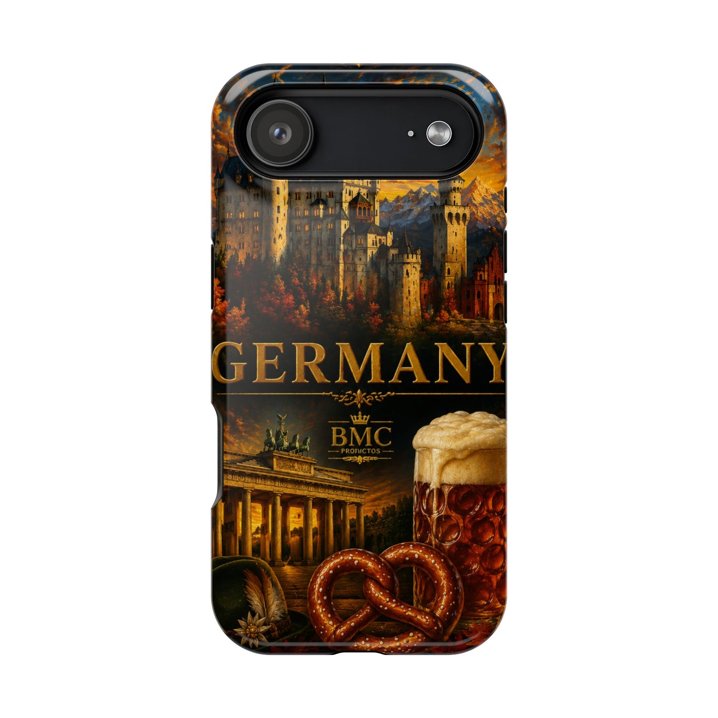"Funda Magnética Reforzada Alemania: Fortaleza, Historia y Tradición 🎖️🏰🍺"