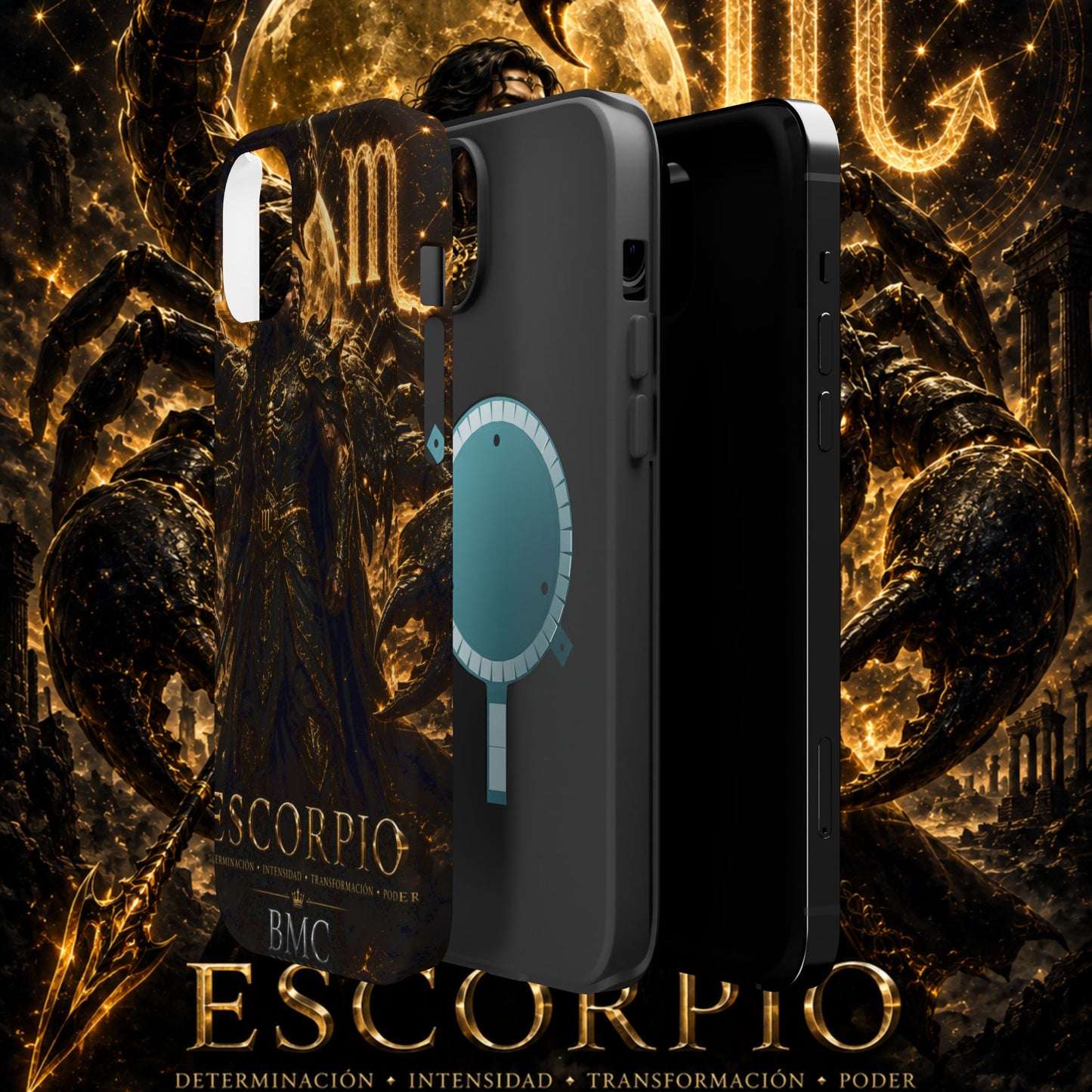 "Funda Magnética Reforzada ESCORPIO – El Vigilante de las Sombras"