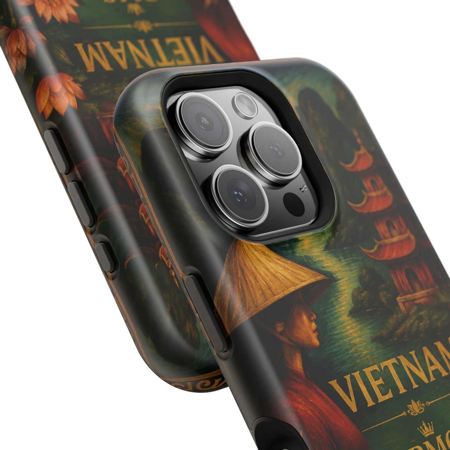 "Funda Magnética Reforzada Magnética Reforzada  Vietnam: Tradición, Naturaleza y Leyendas Ancestrales 🎋🏯🐉"