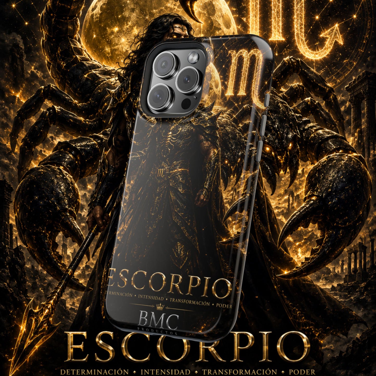 "Funda Magnética Reforzada ESCORPIO – El Vigilante de las Sombras"