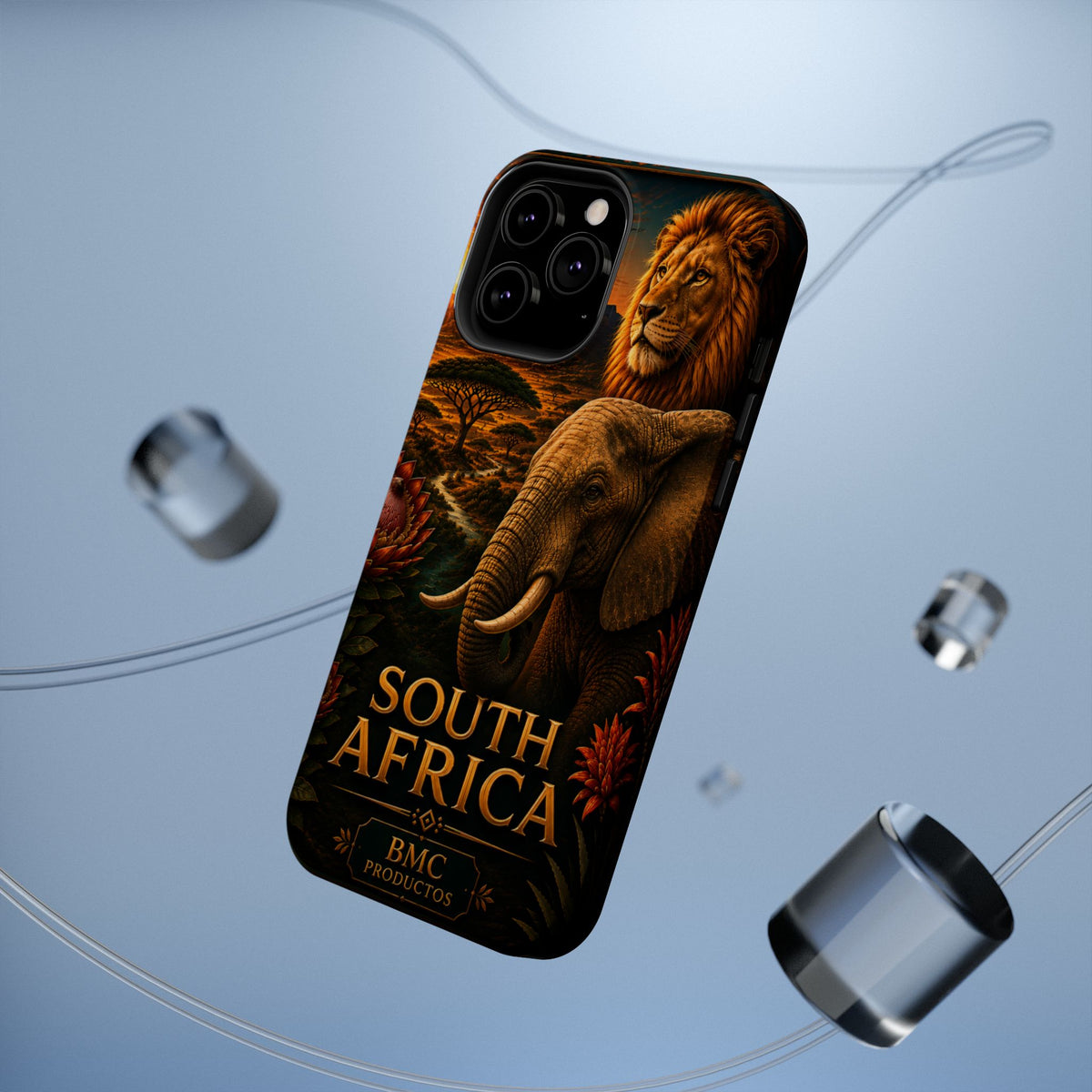 "Reinforced Magnetic Case South Africa 🌍 – A world of adventure and diversity"