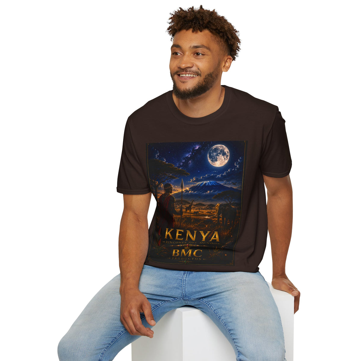 "Camiseta Kenia: Aventura Salvaje y Tierra de Horizontes Infinitos 🦁🌄🏕️"