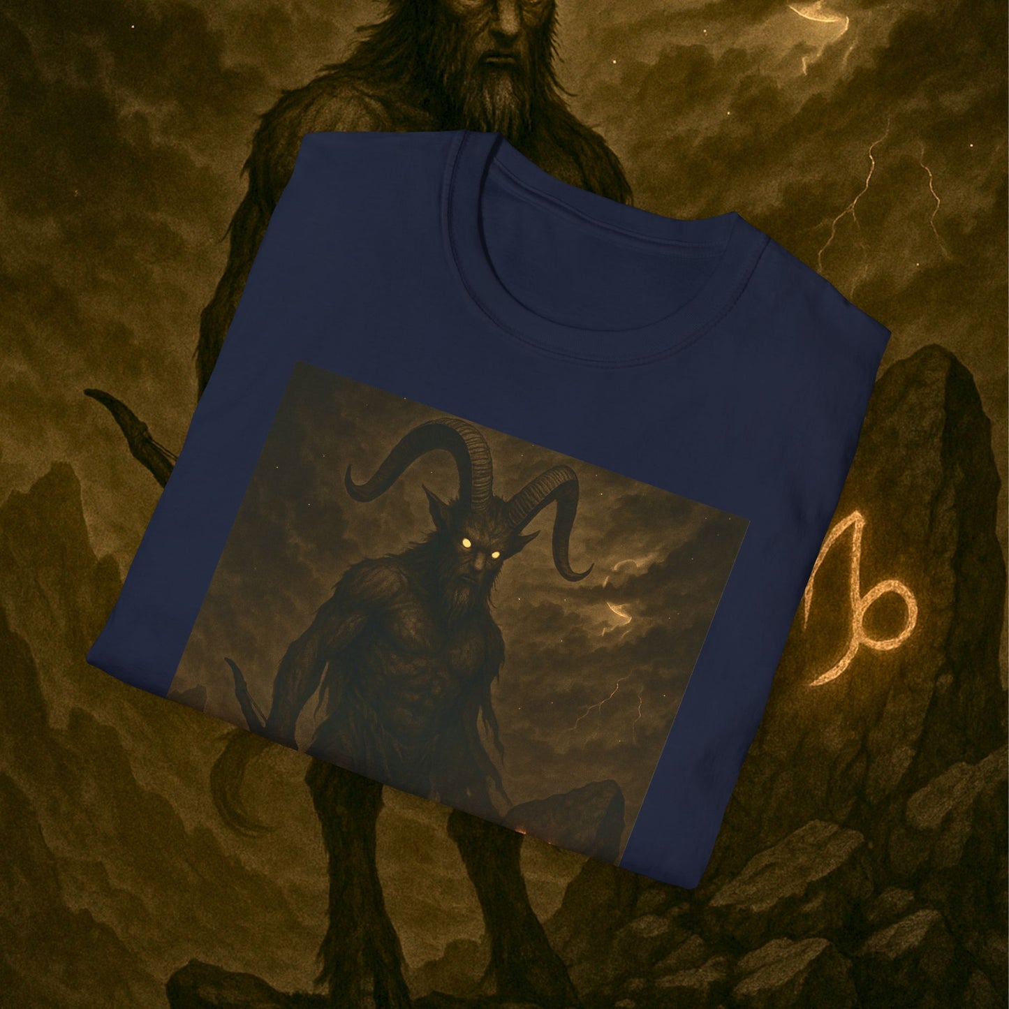 "Camiseta ♑ Capricornio – El Guardián de las Cumbres"