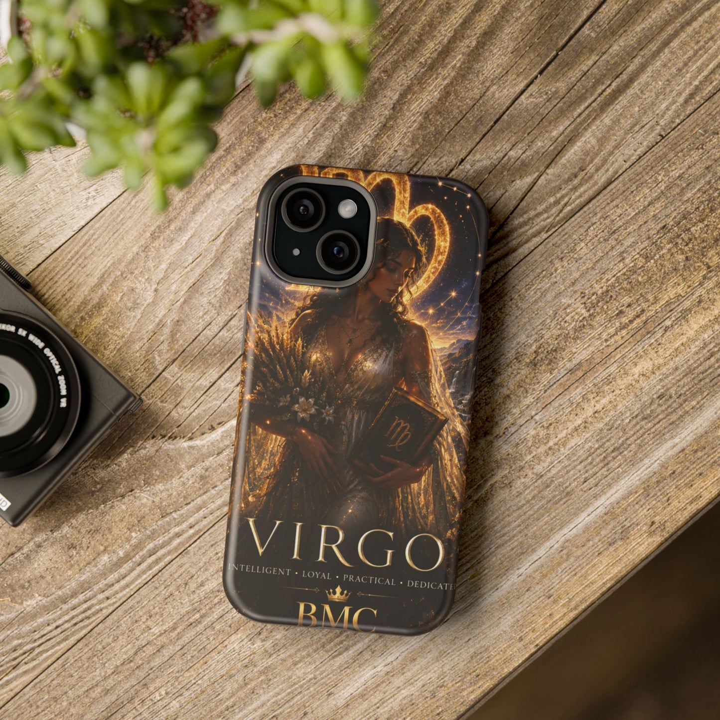 "Funda Magnética Reforzada ♍ Virgo-La Guardiana del Conocimiento"