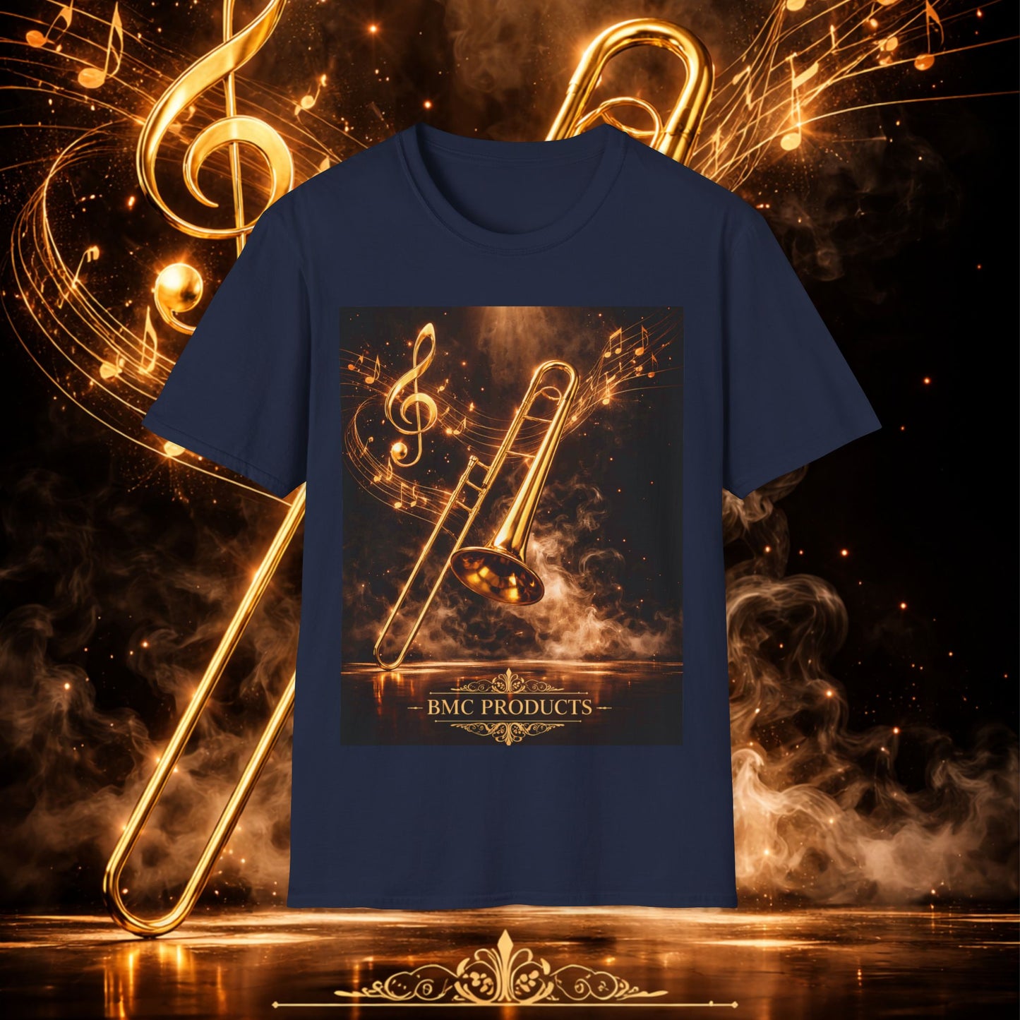 "Camiseta Trombón 🎷🔥No todos los fuegos hacen ruido… algunos tocan el alma.” 🔥🎷