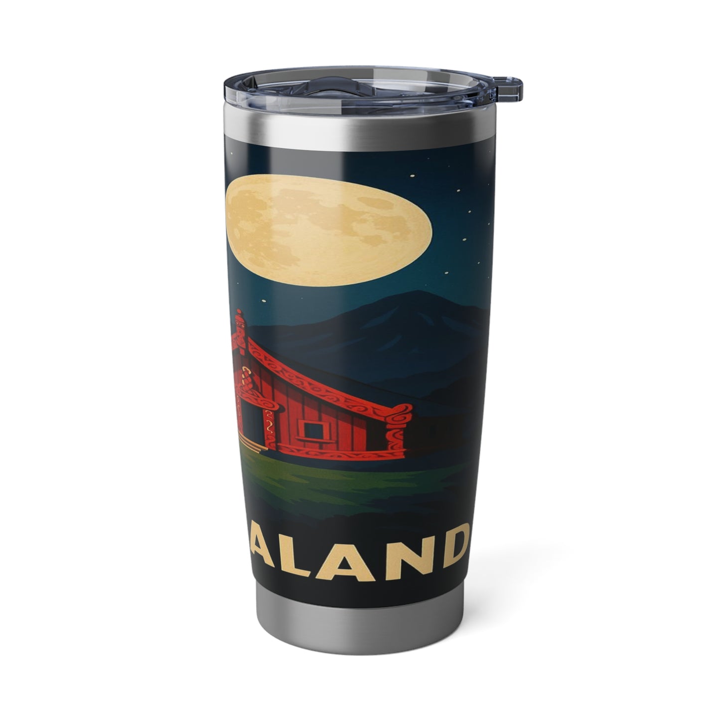 "Vaso Térmico Vagabond 20oz Nueva Zelanda🏞️ – El paraíso de la naturaleza y la aventura"