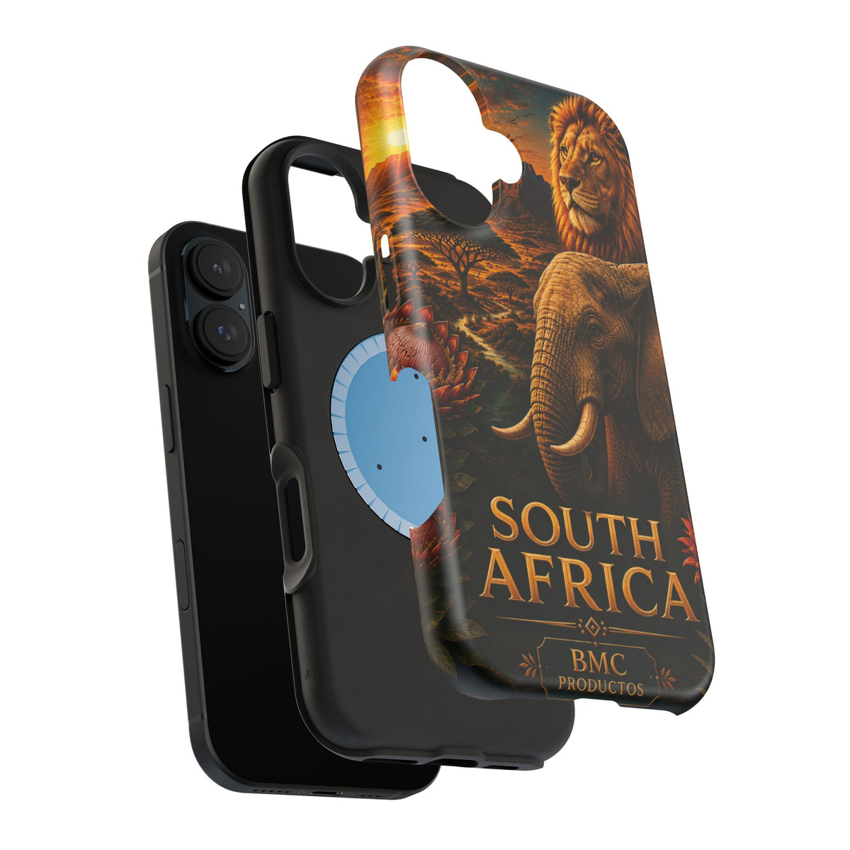 "Reinforced Magnetic Case South Africa 🌍 – A world of adventure and diversity"