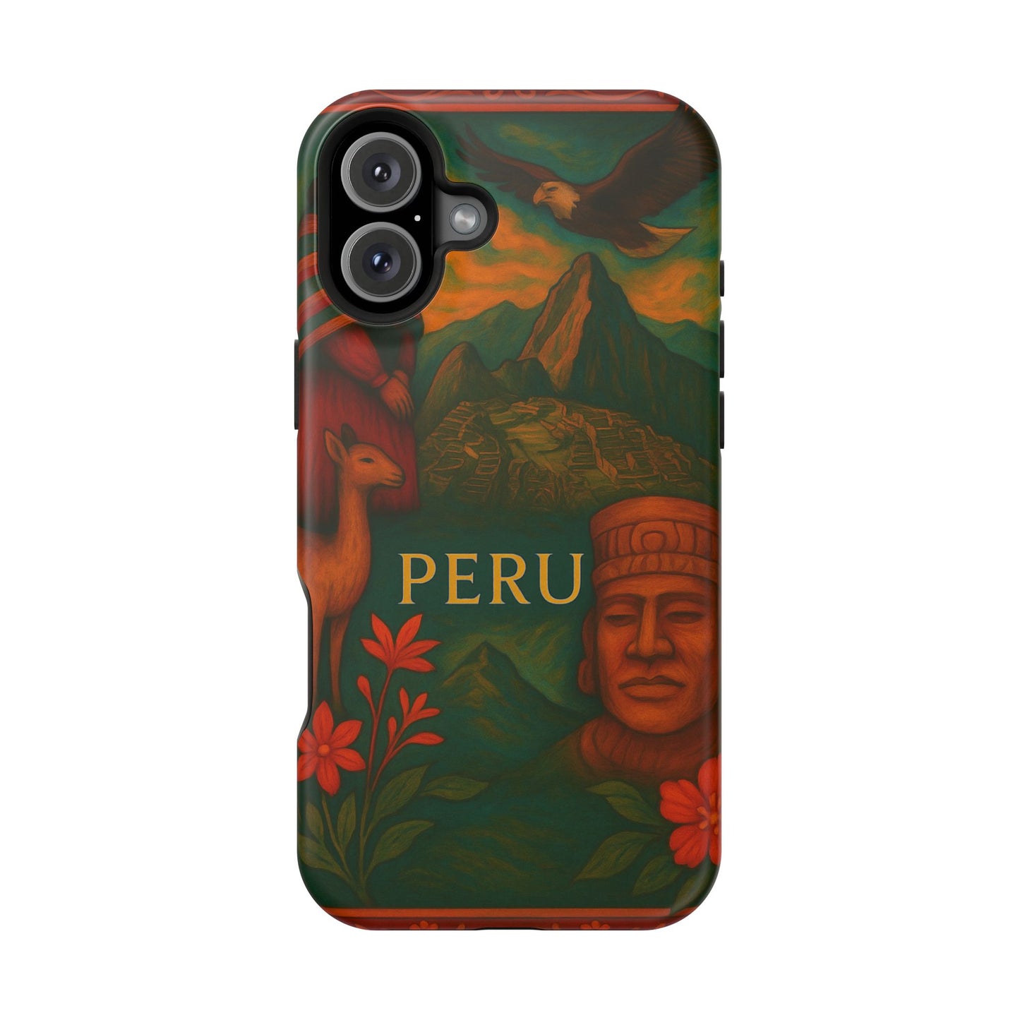 "Funda Magnética Reforzada Perú: Misticismo, Historia y Maravillas Eternas 🏔️🦙🛕"
