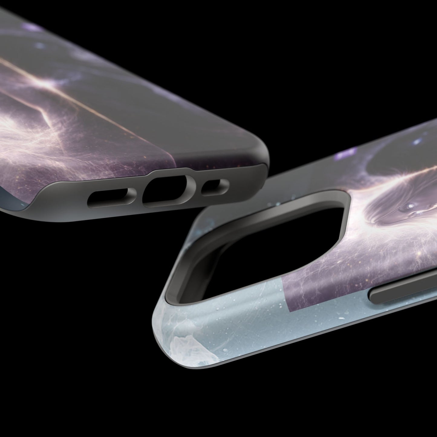 "Funda Magnética Reforzada♊ Géminis — Reflejo del alma dividida"