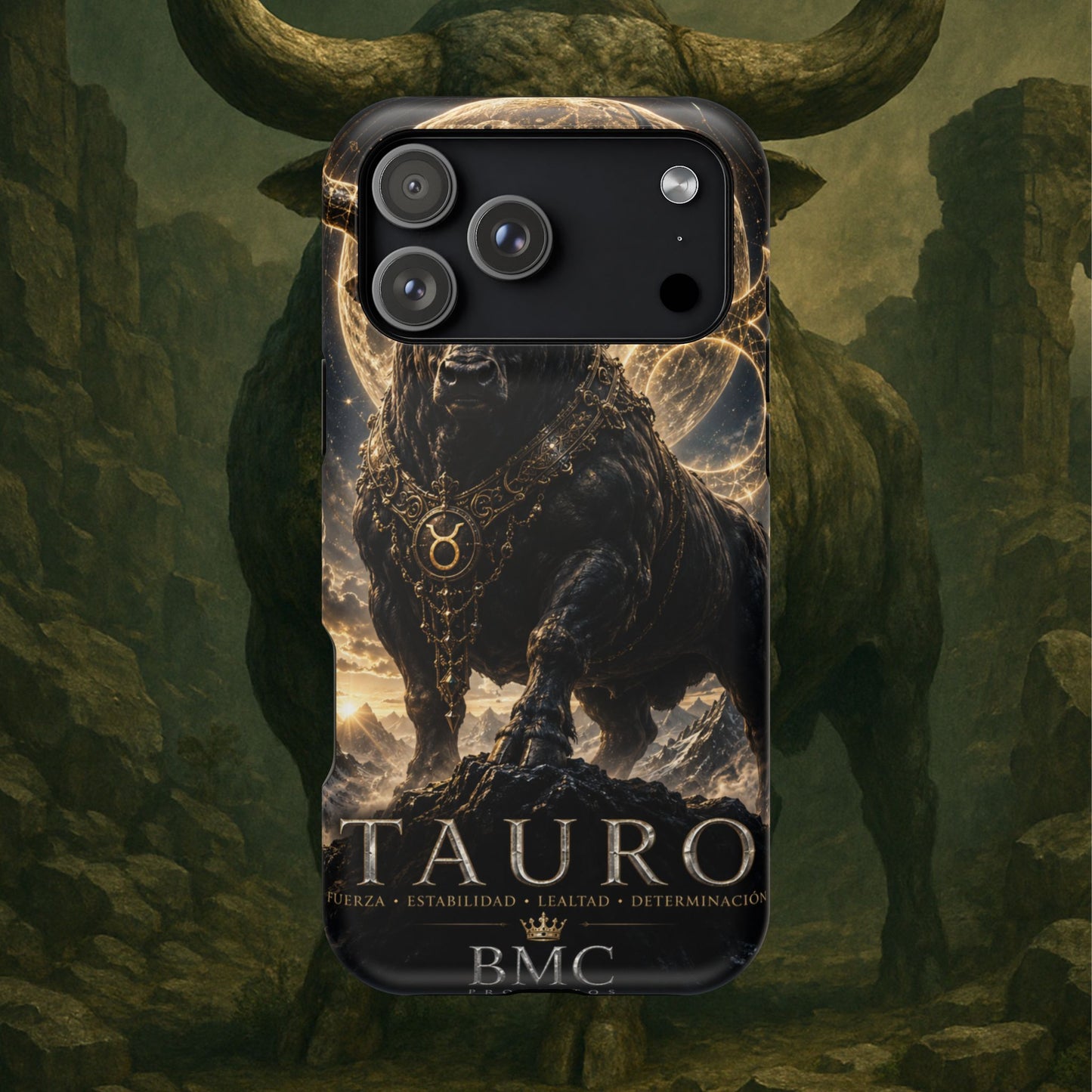 "Funda Magnética Reforzada♉ Tauro — Fuerza silenciosa de la tierra"