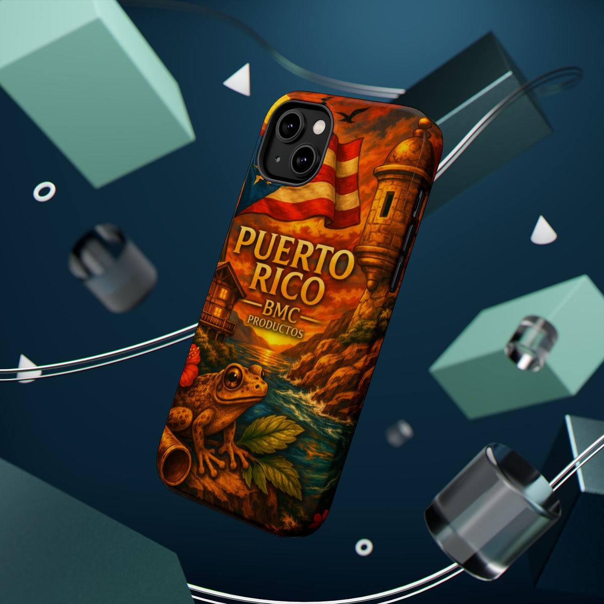 "Reinforced Magnetic Case Puerto Rico – Caribbean rhythm, soul, and color"