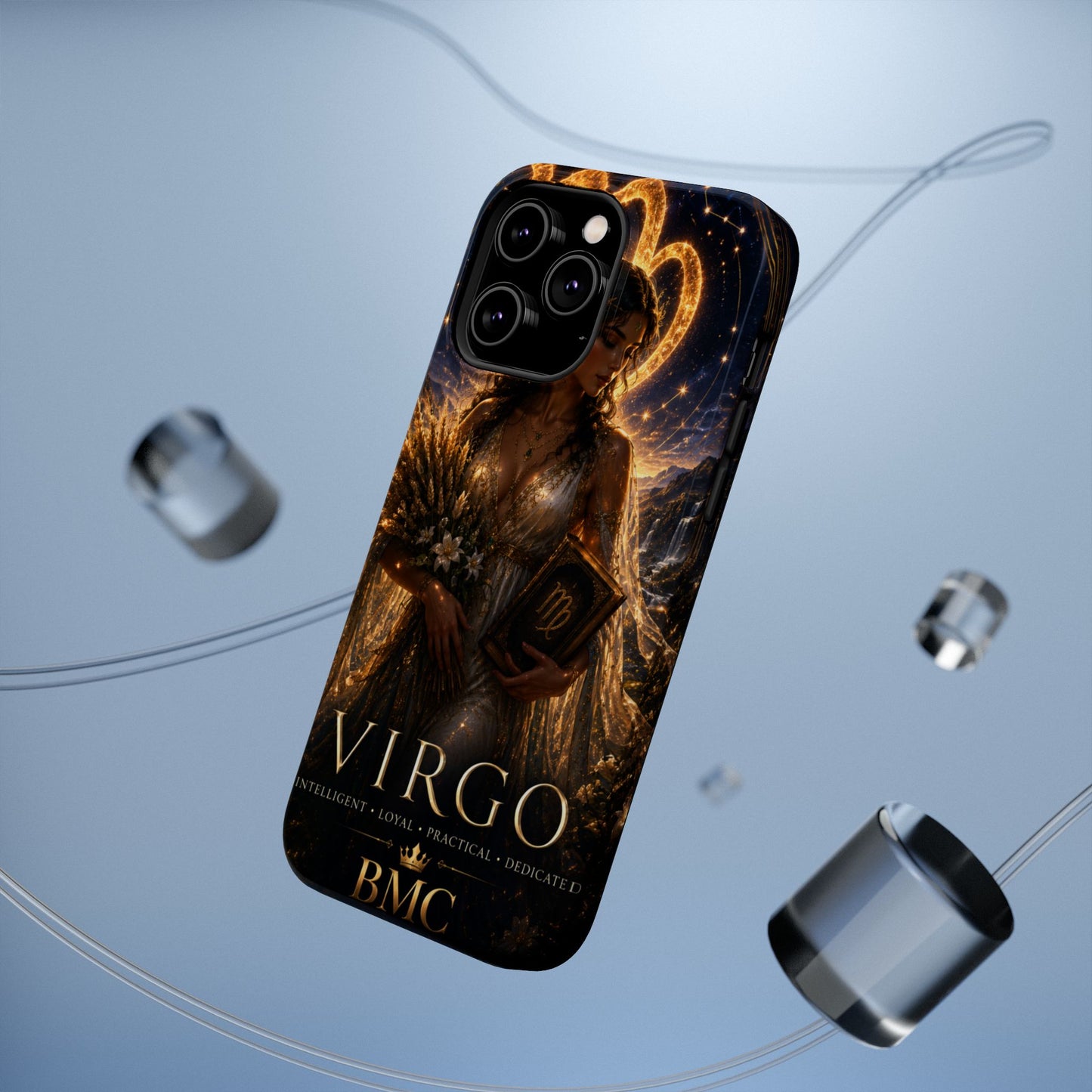 "Funda Magnética Reforzada ♍ Virgo-La Guardiana del Conocimiento"