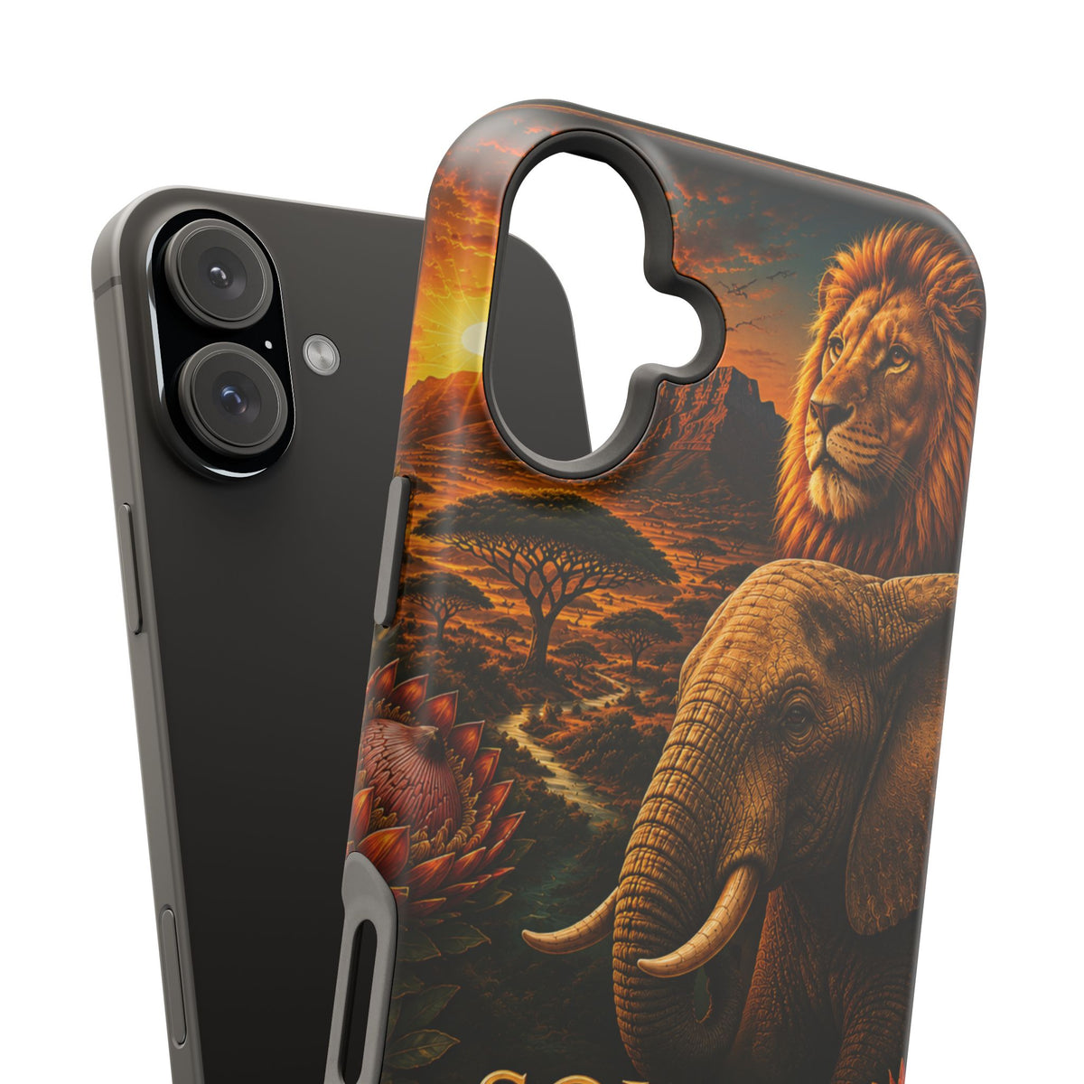 "Reinforced Magnetic Case South Africa 🌍 – A world of adventure and diversity"