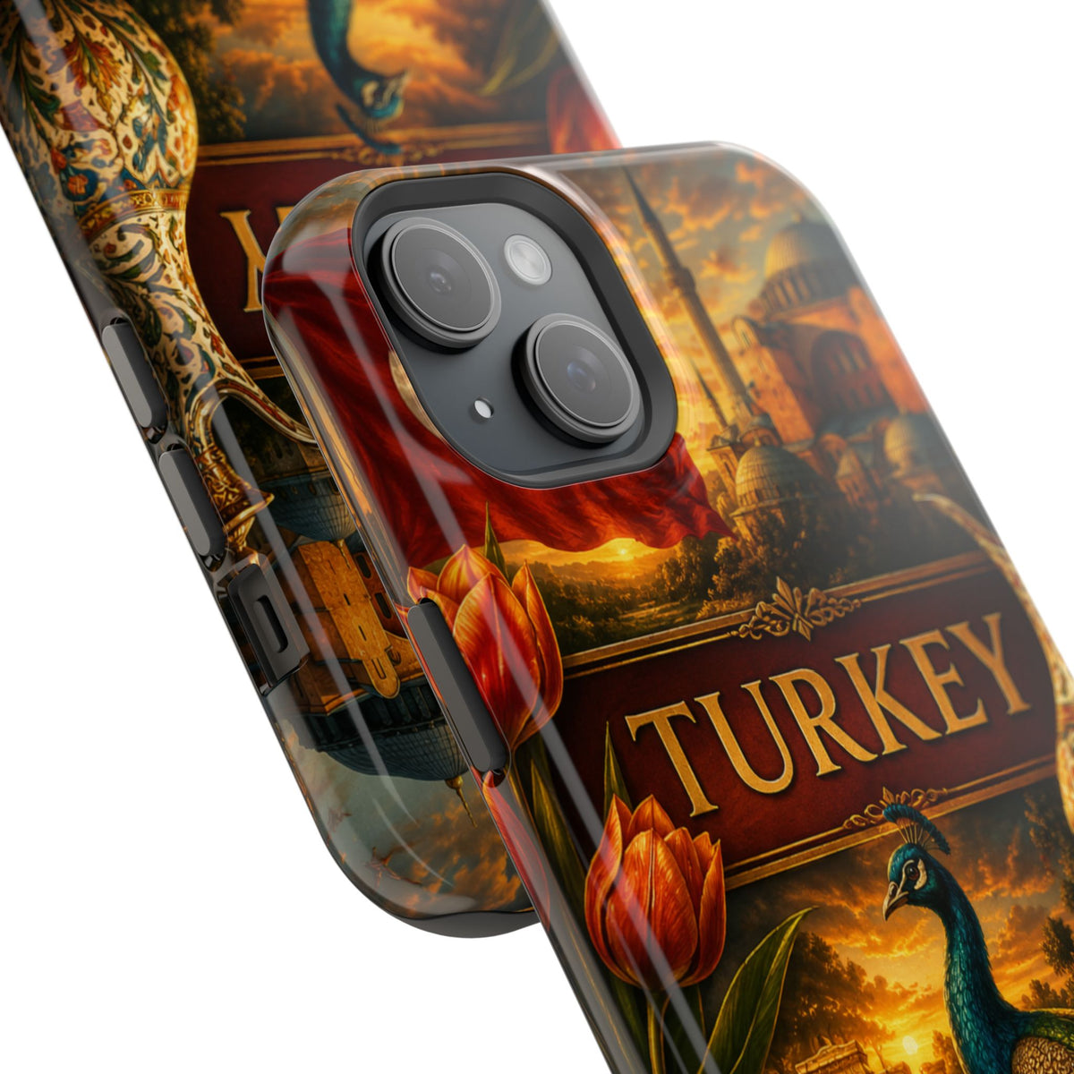 "Reinforced Magnetic Case Turkey✨ – Where East meets West"
