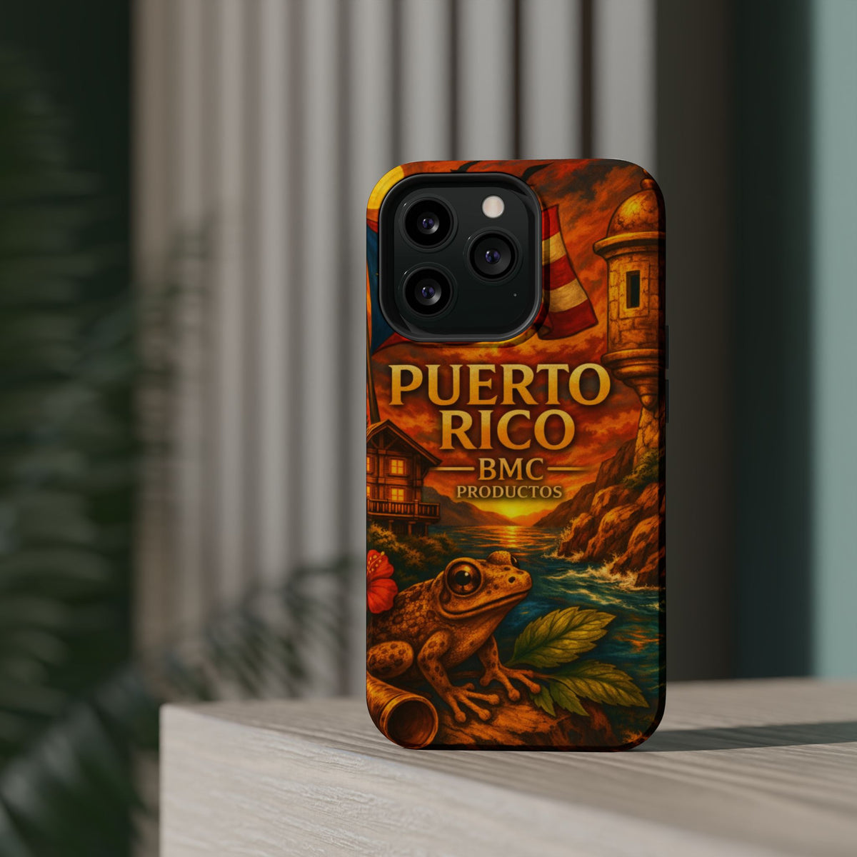 "Reinforced Magnetic Case Puerto Rico – Caribbean rhythm, soul, and color"
