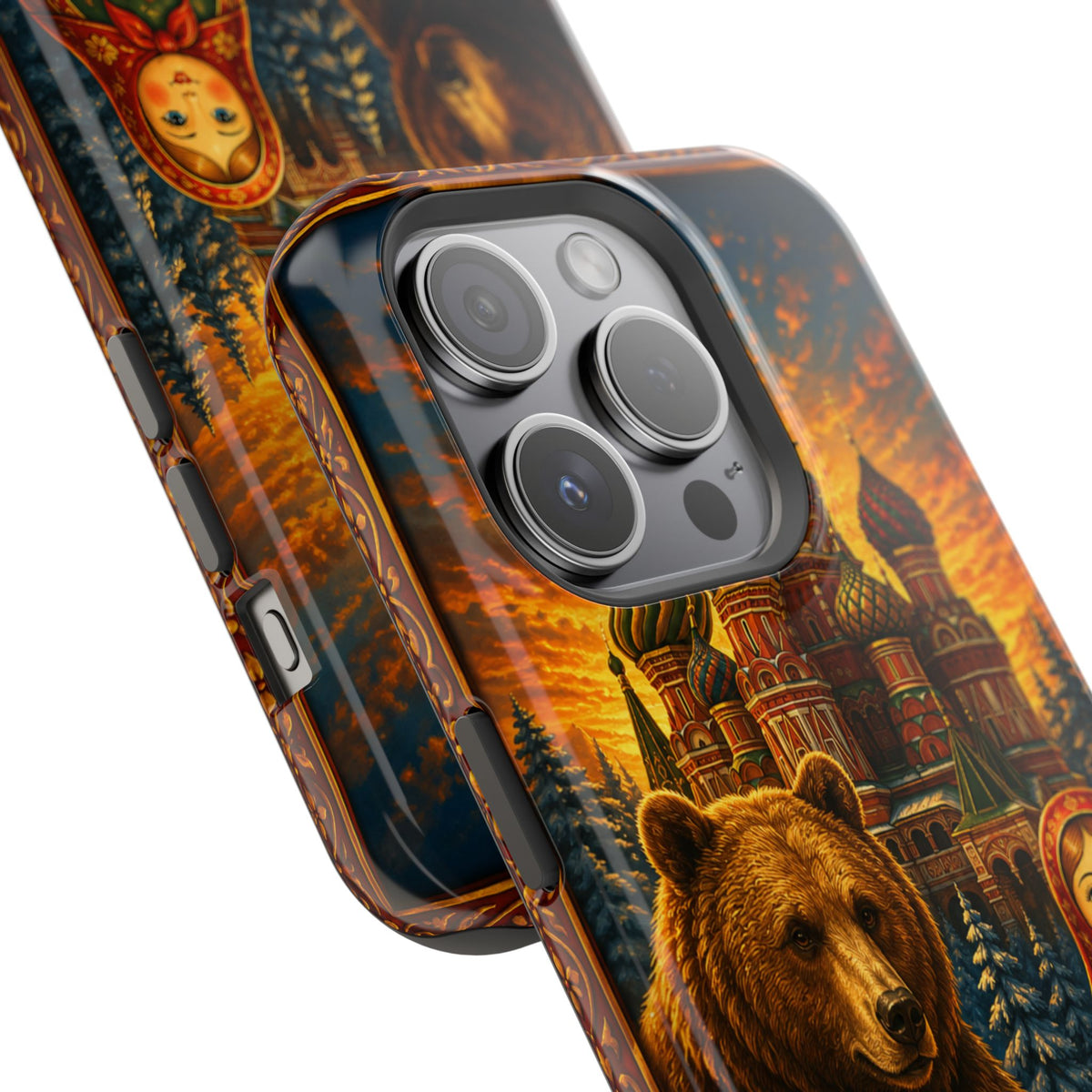 "Reinforced Magnetic Case Russia❄️ – Land of history, mystery, and grandeur"