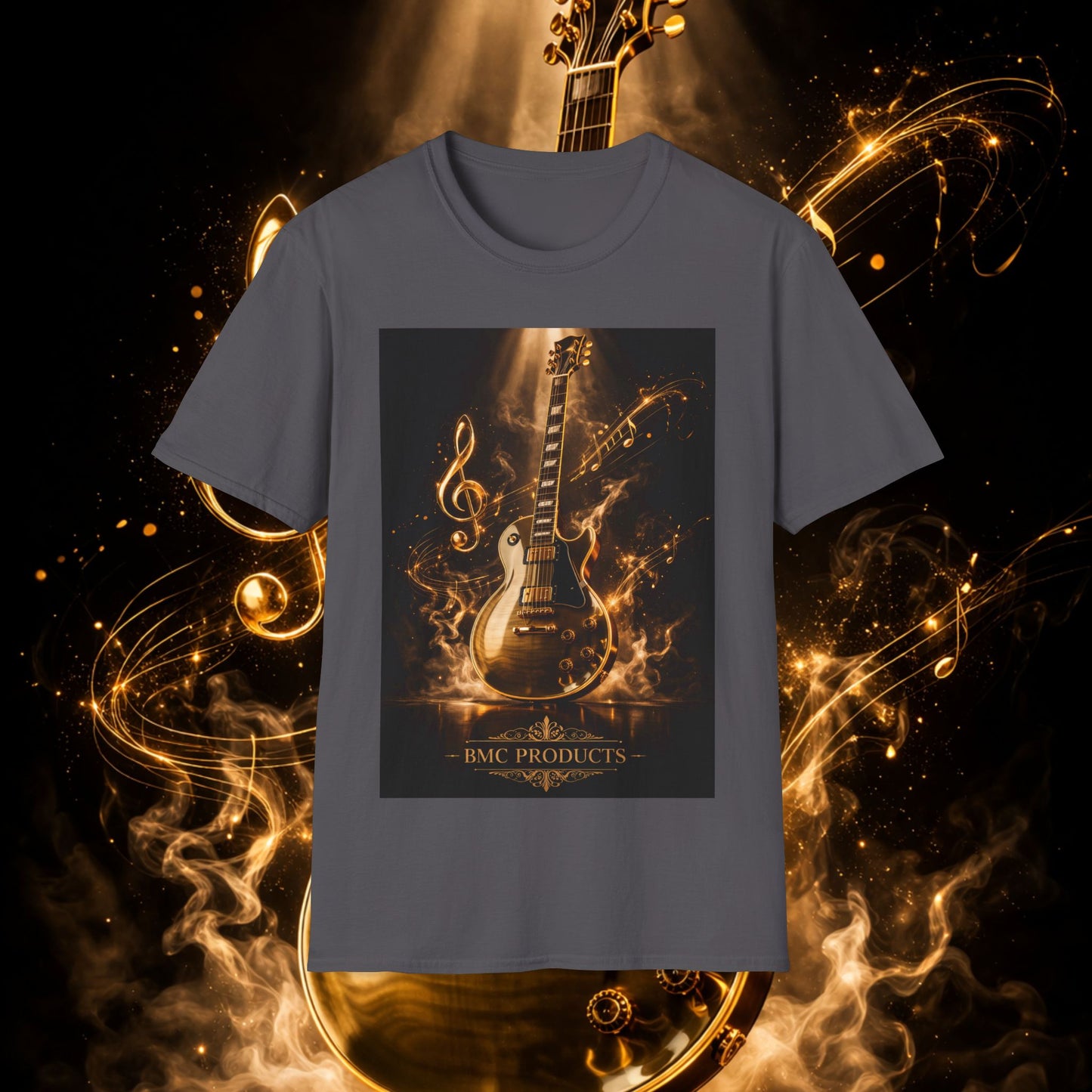 "Camiseta guitarra 🎸🔥Donde vibra una cuerda, nace una llamarada.” 🔥🎸