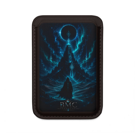 "🖤 Cartera Mística Vegana - Compatible con MagSafe® 🪐Templo del Cosmos"