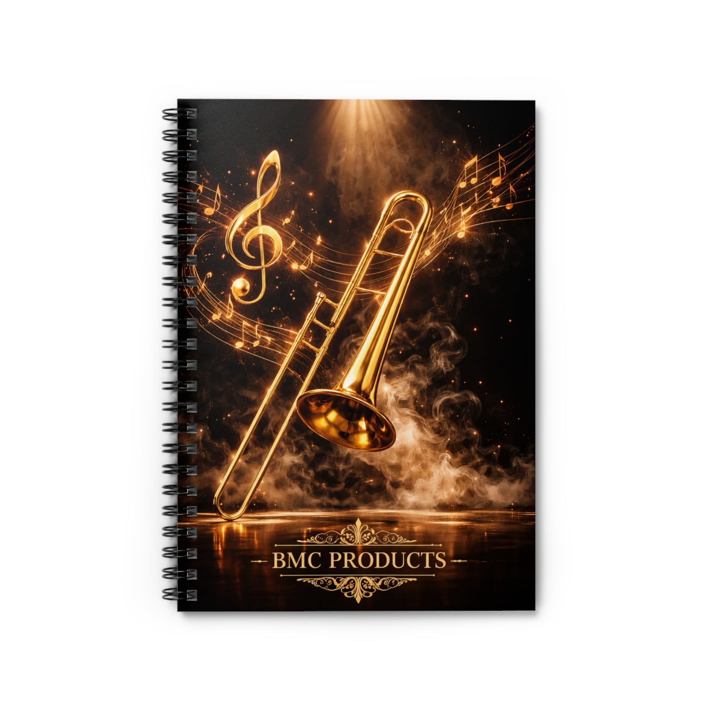 "libreta Trombón 🎷🔥No todos los fuegos hacen ruido… algunos tocan el alma.” 🔥🎷
