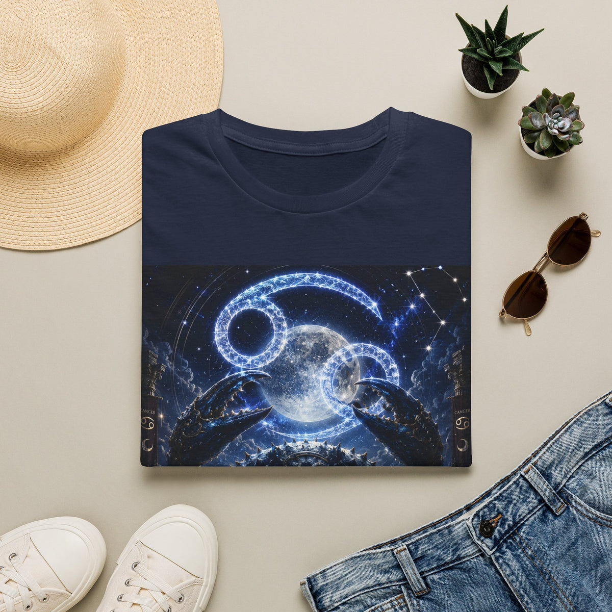 "Camiseta ♋ Cáncer — Guardián de las profundidades"