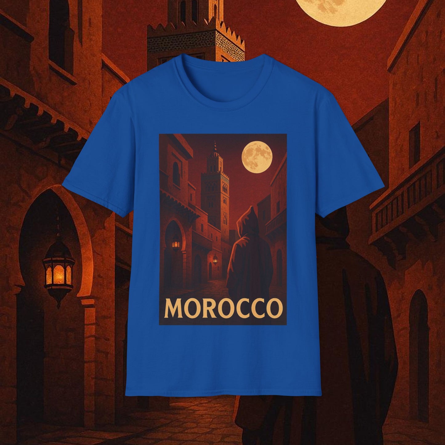 "Camiseta  Marruecos: Magia del Desierto y Ciudades de Mil Colores 🐪🏜️🕌"