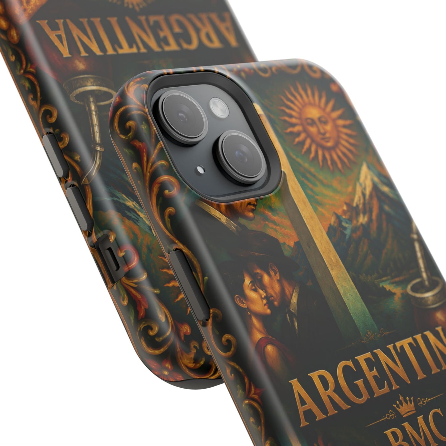 "Funda Magnética Reforzada Argentina: Pasión, Tradición y Tierra de Sueños🔥🏞️"
