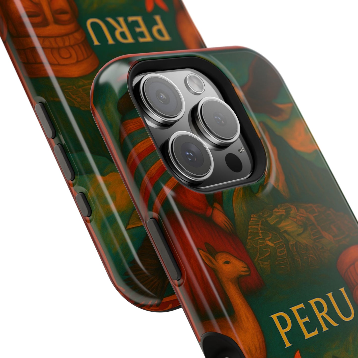 "Funda Magnética Reforzada Perú: Misticismo, Historia y Maravillas Eternas 🏔️🦙🛕"