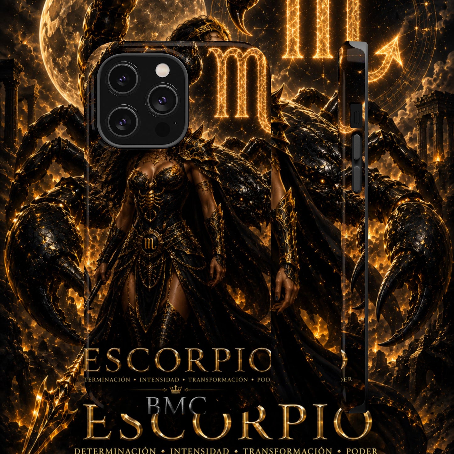 "Funda Magnética Reforzada ESCORPIO M –La Vigilante de las Sombras"