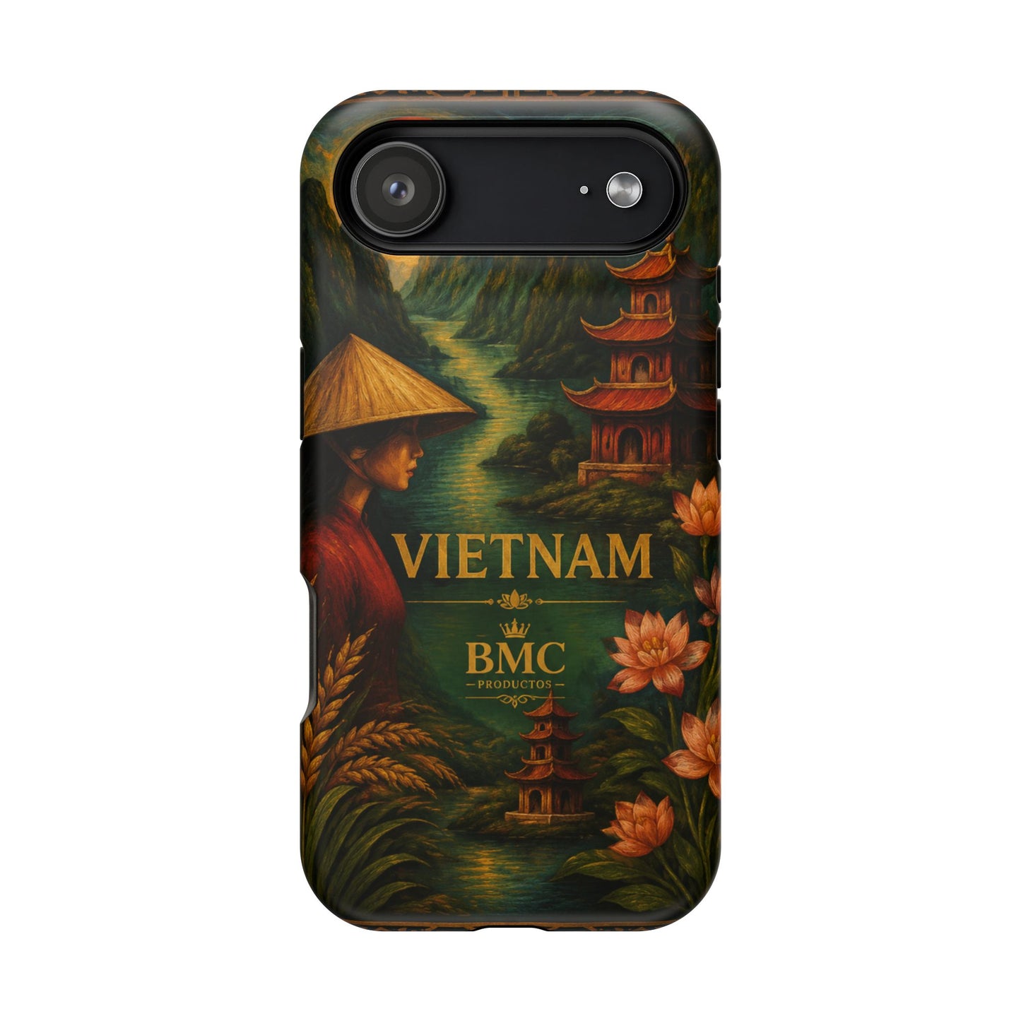 "Funda Magnética Reforzada Magnética Reforzada  Vietnam: Tradición, Naturaleza y Leyendas Ancestrales 🎋🏯🐉"