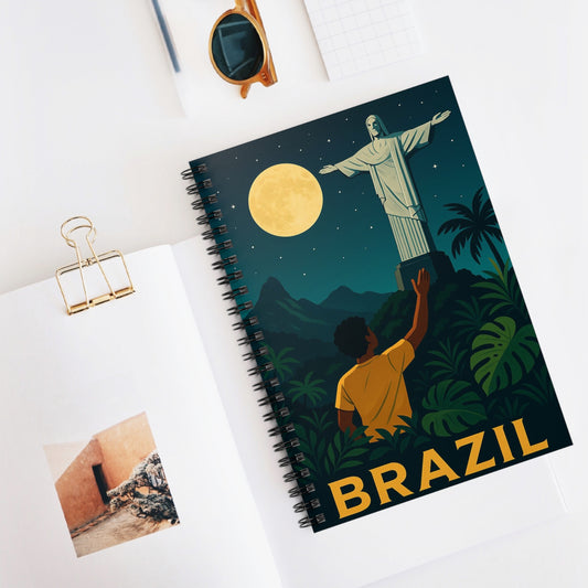"libreta Brasil: Ritmo, Naturaleza y Alegría Infinita 🎶🌴🏖️"