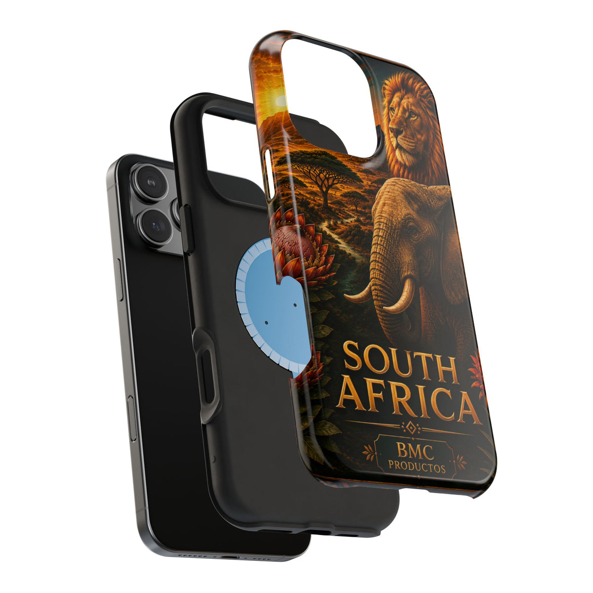 "Reinforced Magnetic Case South Africa 🌍 – A world of adventure and diversity"