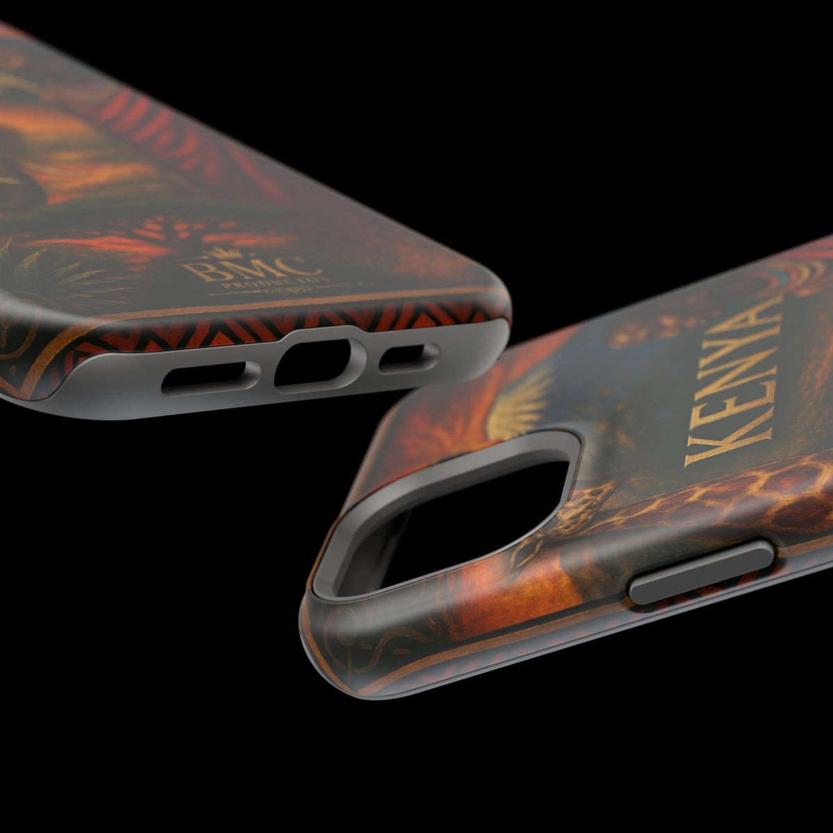 "Reinforced Magnetic Case Kenya: Wild Adventure and Land of Infinite Horizons 🦁🌄🏕️"