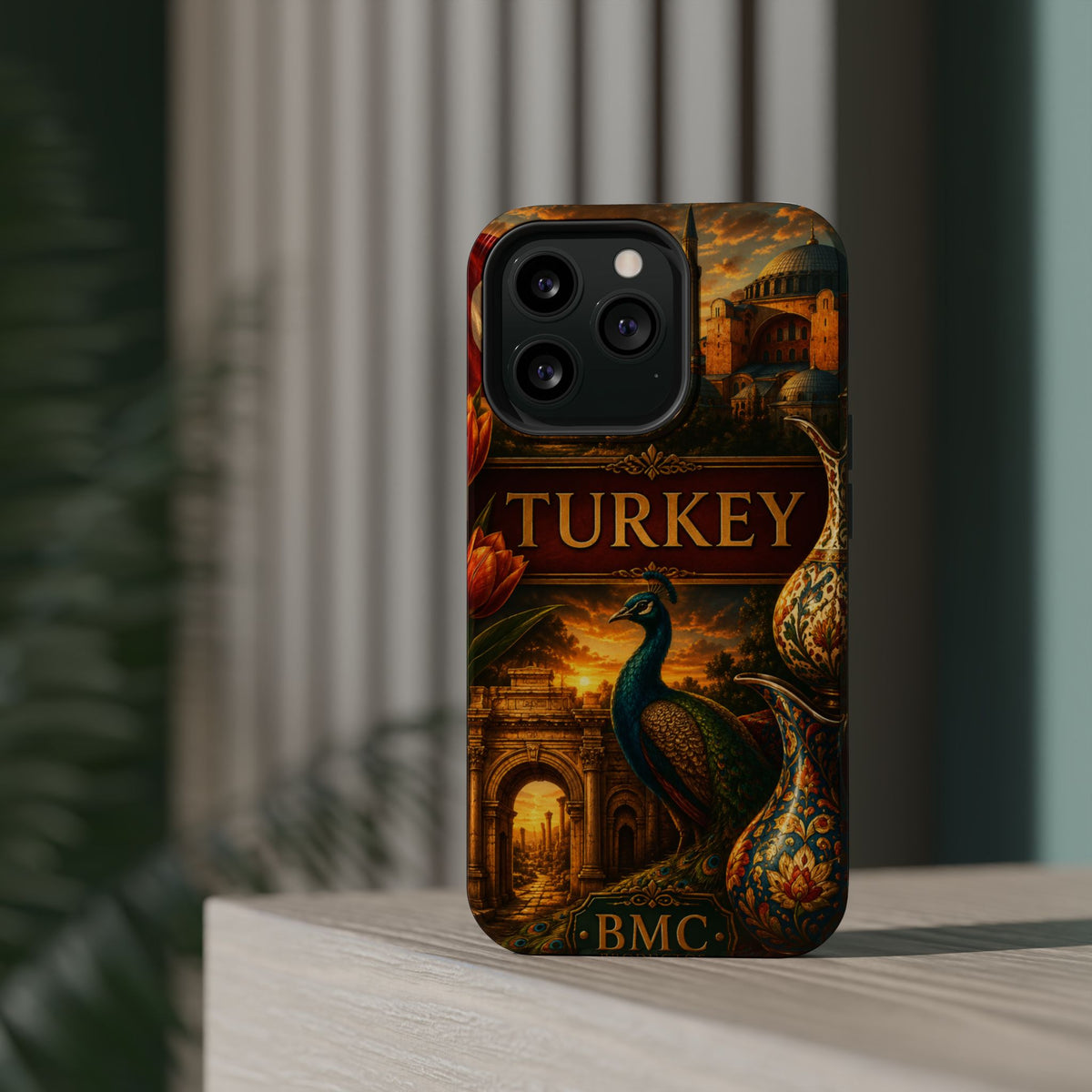 "Reinforced Magnetic Case Turkey✨ – Where East meets West"