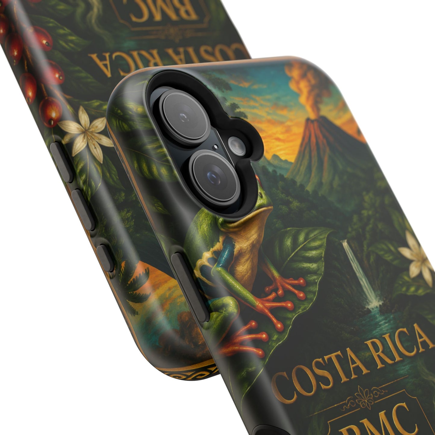 "Funda Magnética Reforzada Magnética Reforzada Costa Rica: Pura Vida entre Volcanes y Selvas 🌋🌴🦜"