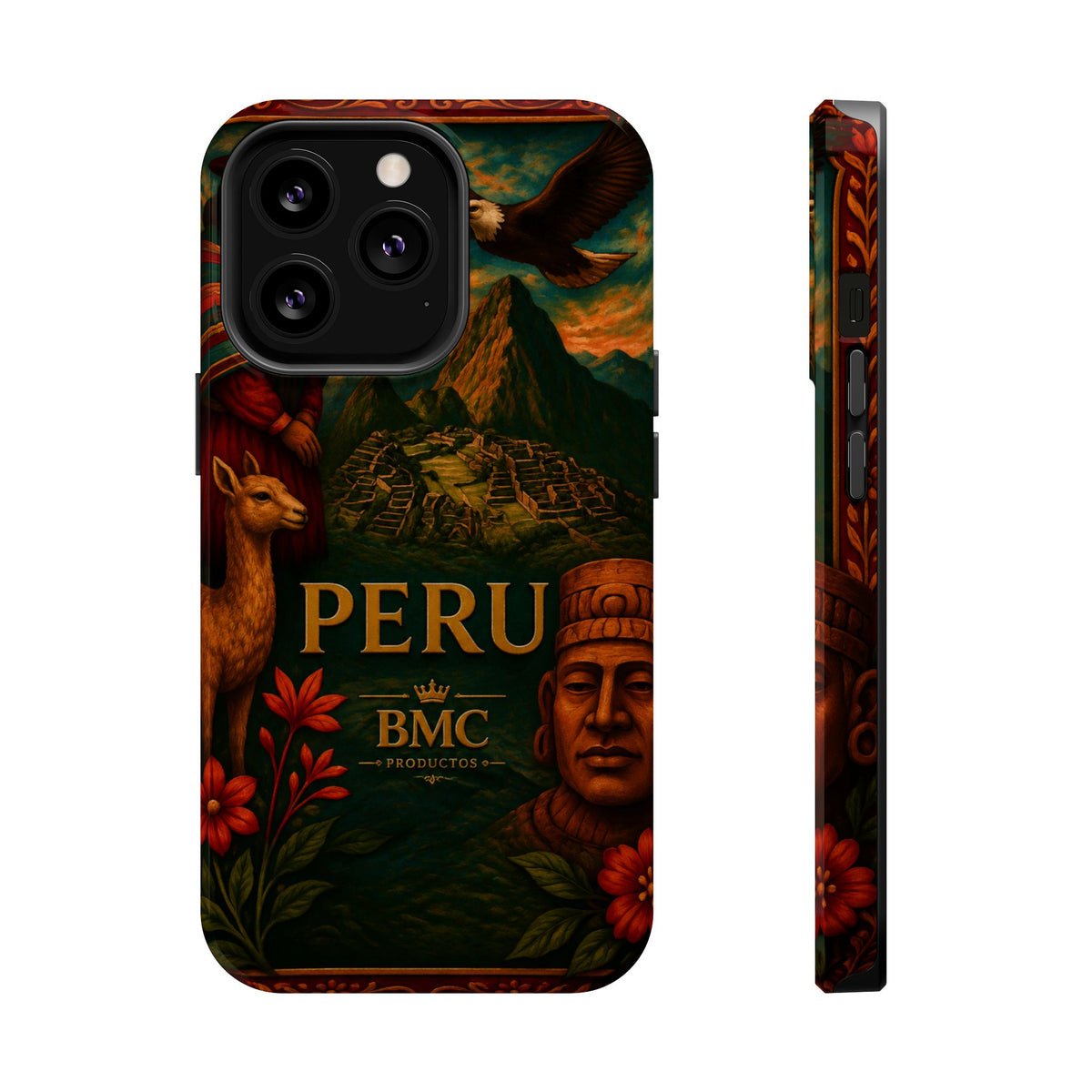 "Peru: Mysticism, History, and Eternal Wonders Reinforced Magnetic Case 🏔️🦙🛕"