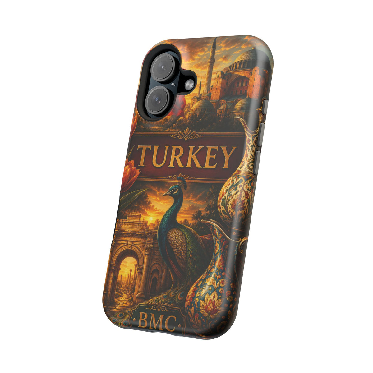 "Reinforced Magnetic Case Turkey✨ – Where East meets West"