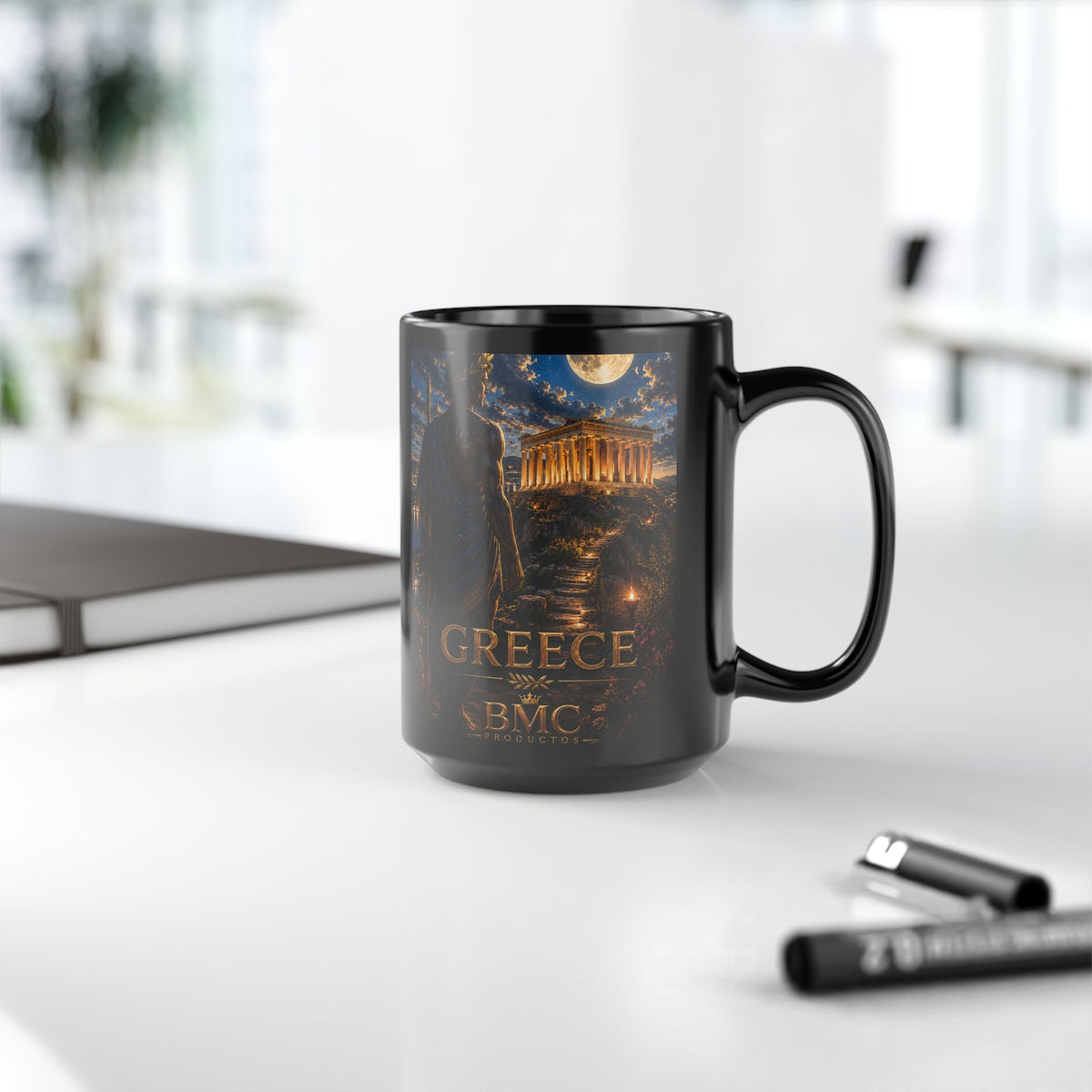 "Taza Grecia: Cuna de Dioses, Maravillas y Filosofía 🌊🏛️⚡"