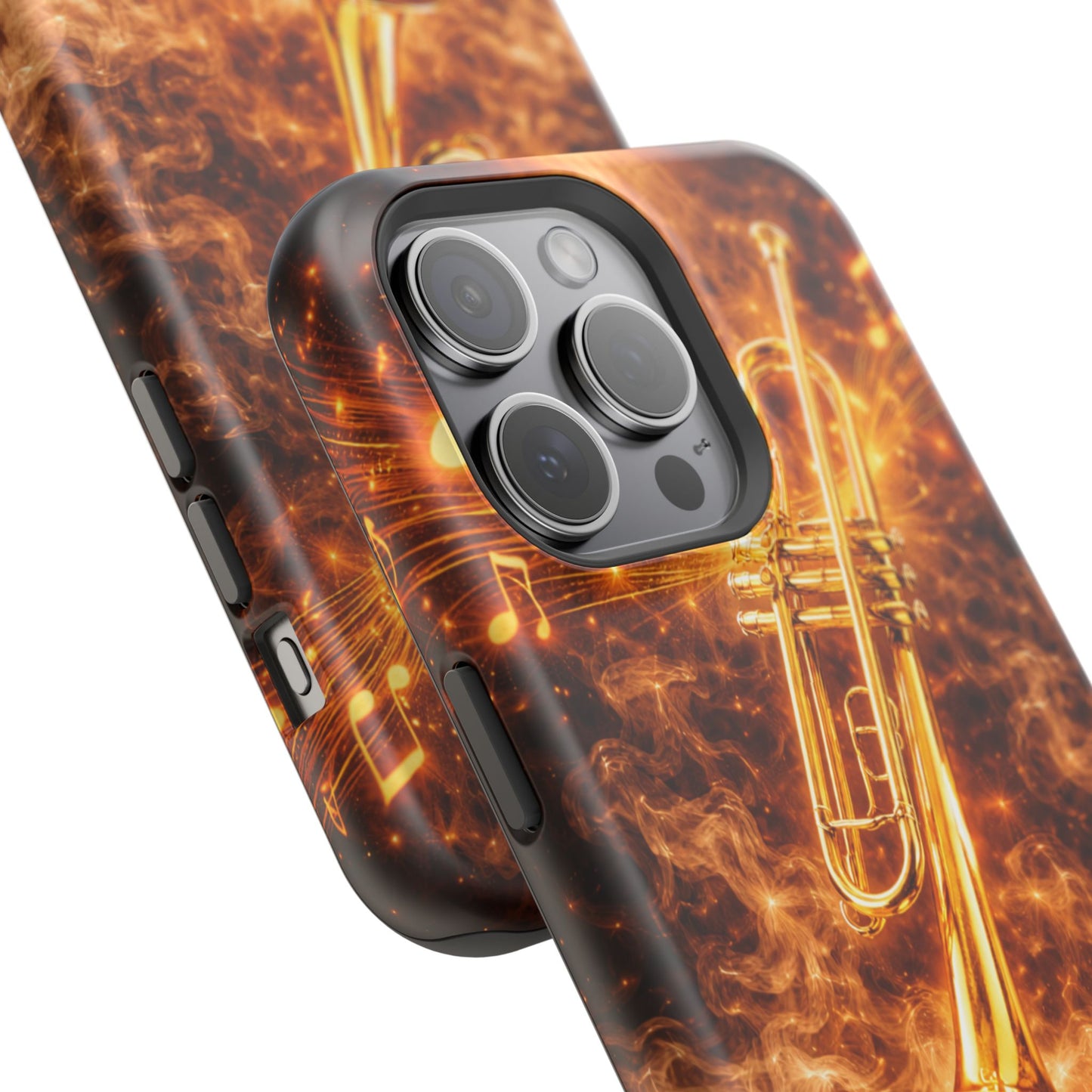 "Funda Magnética Reforzada Magnética Reforzada trompeta 🎺🔥Donde hay fuego, hay música.”