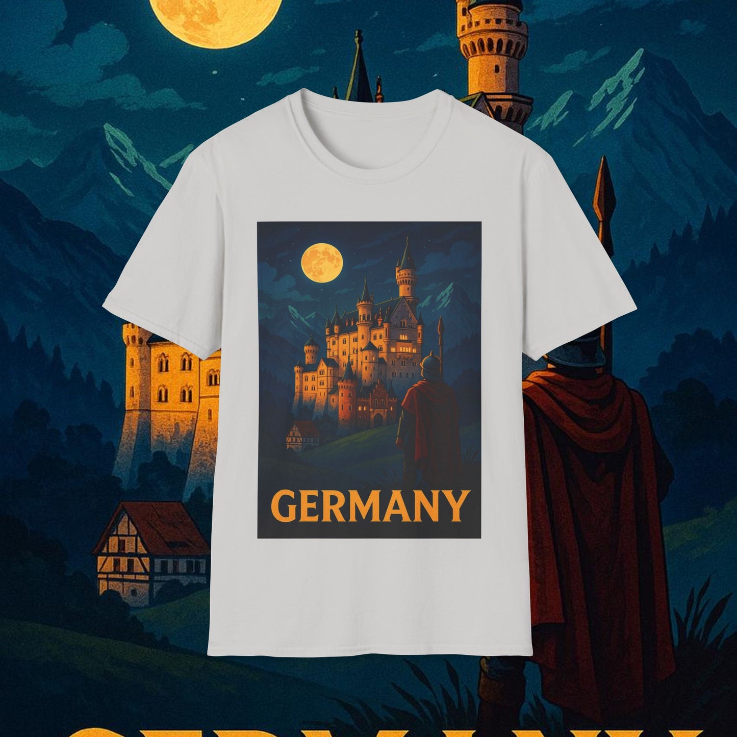 "Camiseta Alemania: Fortaleza, Historia y Tradición 🎖️🏰🍺