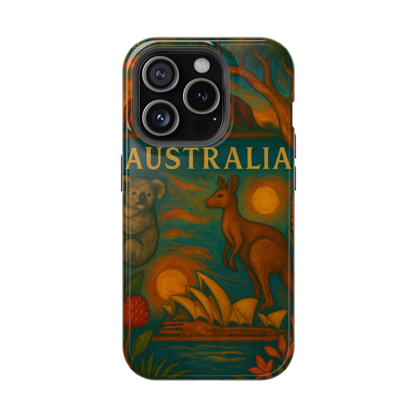 "Funda Magnética Reforzada Magnética Reforzada Australia🌞 – Tierra de maravillas naturales y espíritu libre"