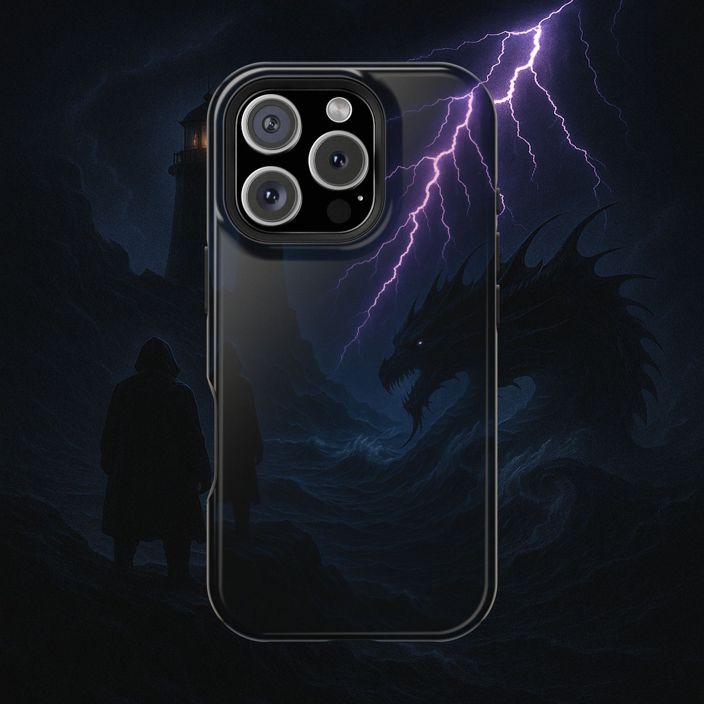 "Funda Magnética Reforzada 🐉 El Despertar del Leviatán"""