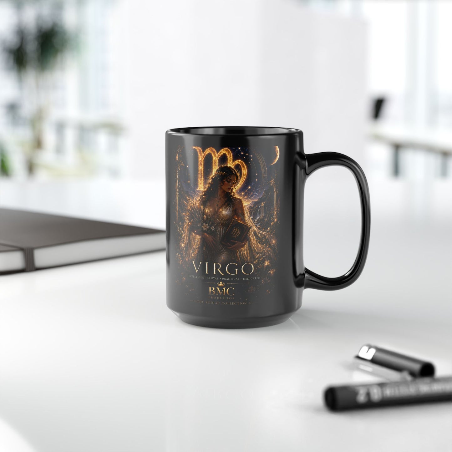 "Taza ♍ Virgo-La Guardiana del Conocimiento"